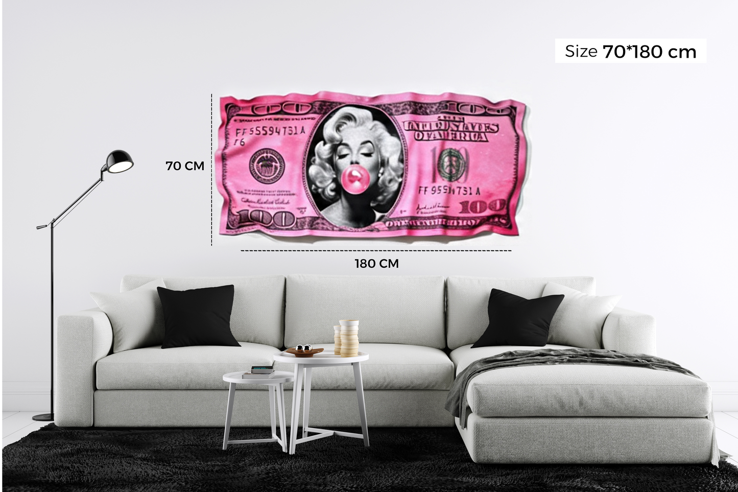 100$ dollar Pink DF77