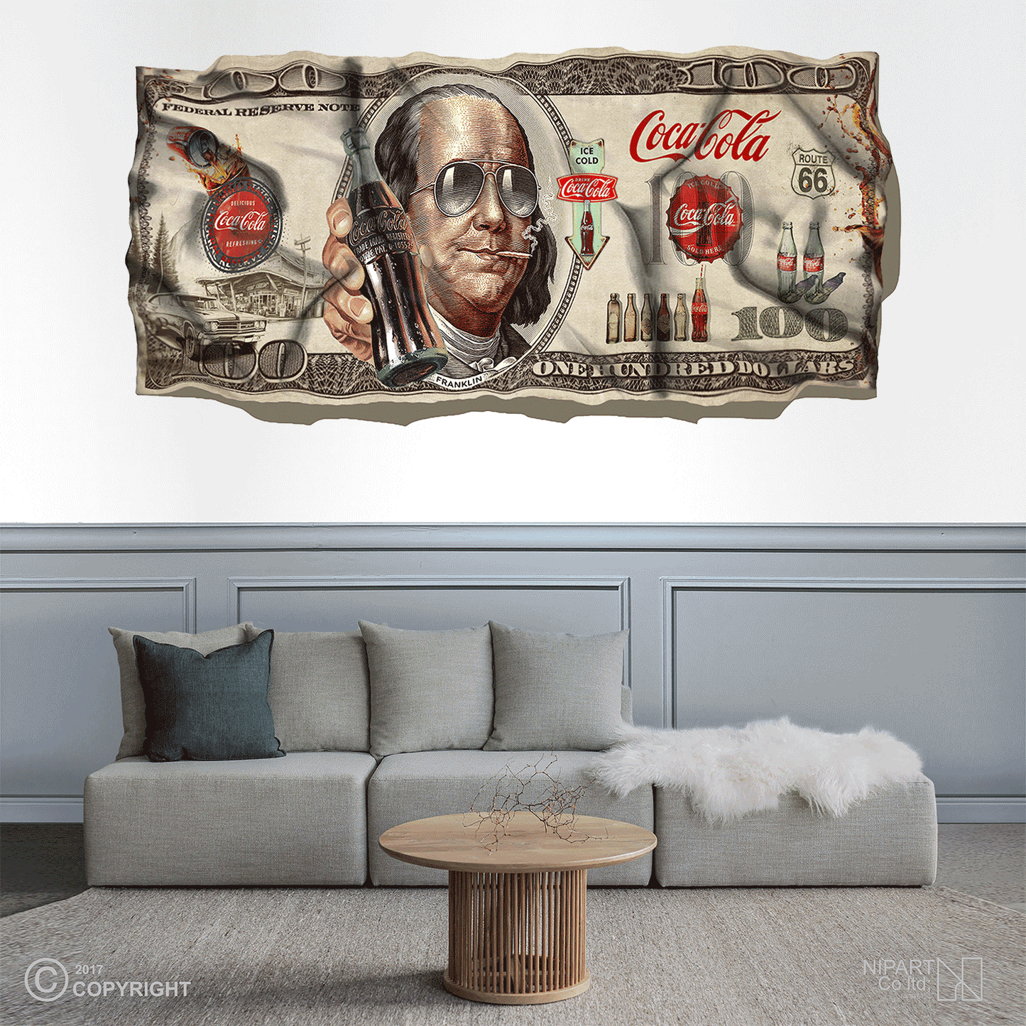 Coca-Cola dollar bill