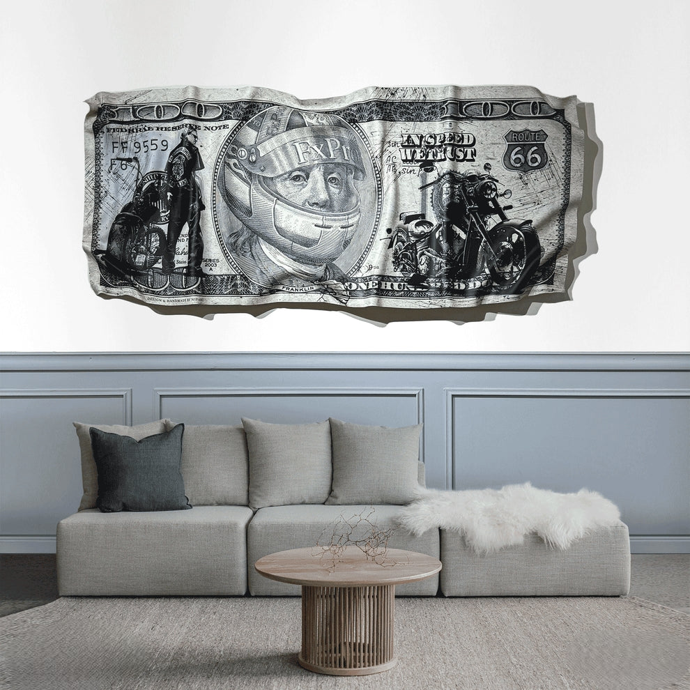 Classic Machine Deformed Dollar Bill