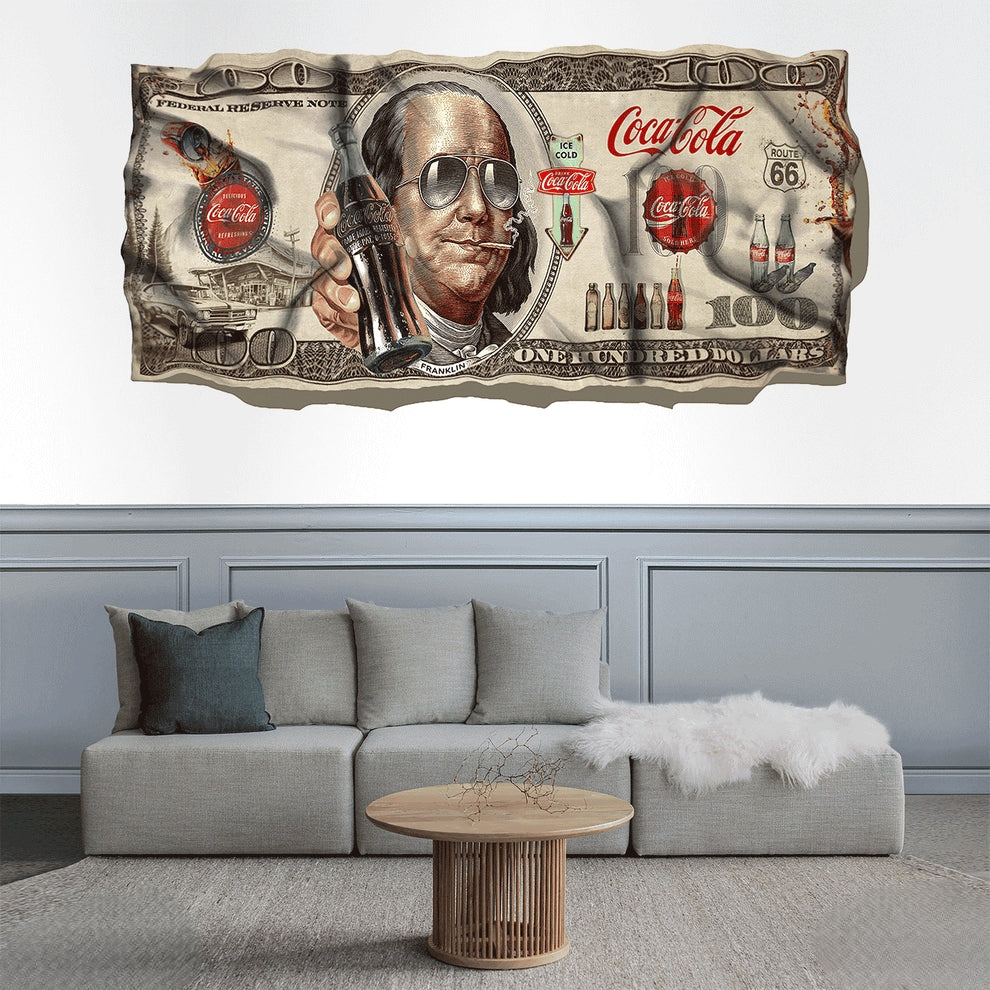 Coca-Cola dollar bill
