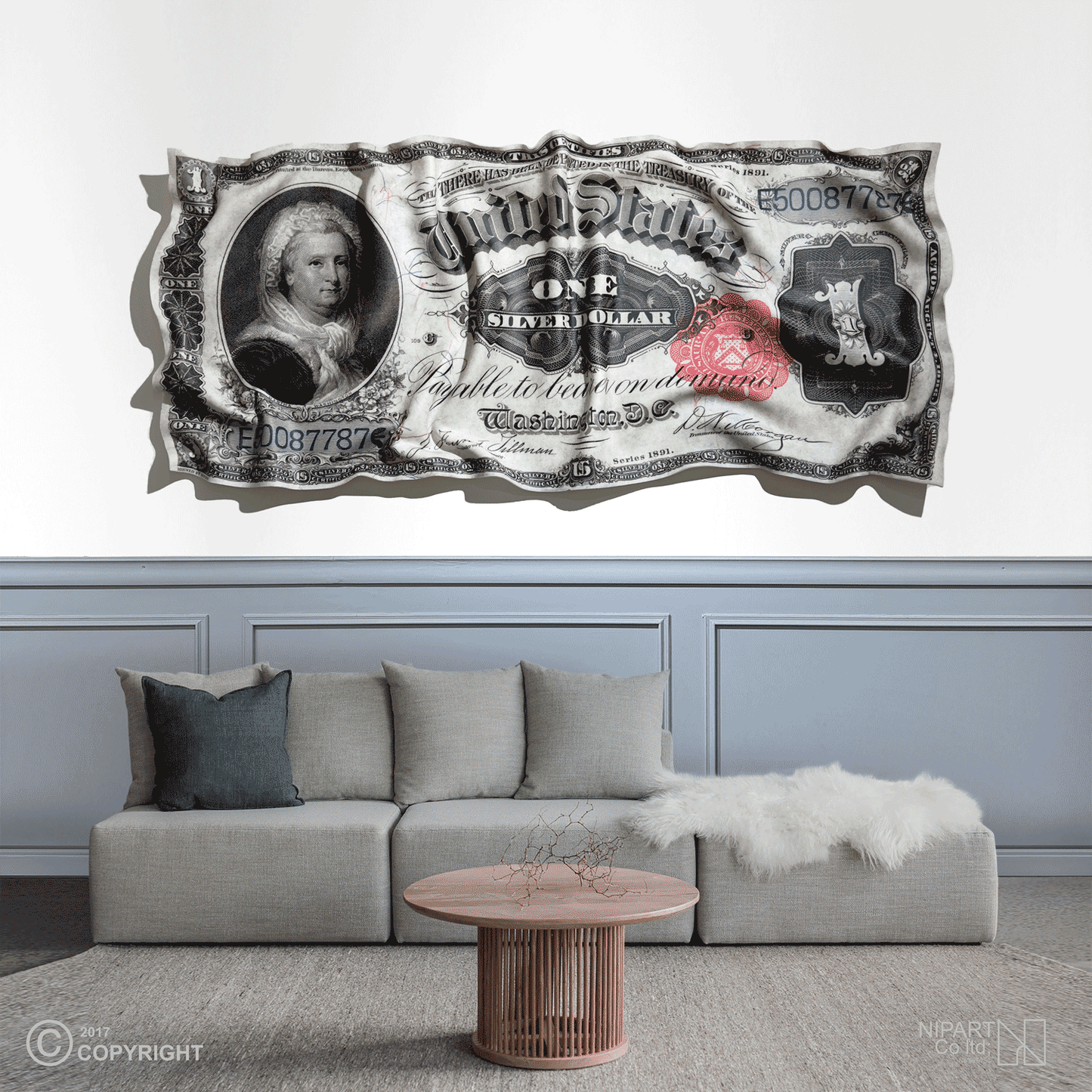 Original old $1 bill