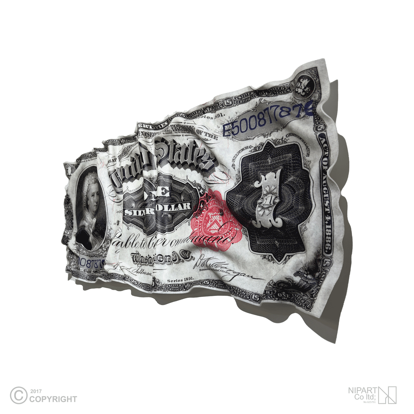 Original old $1 bill