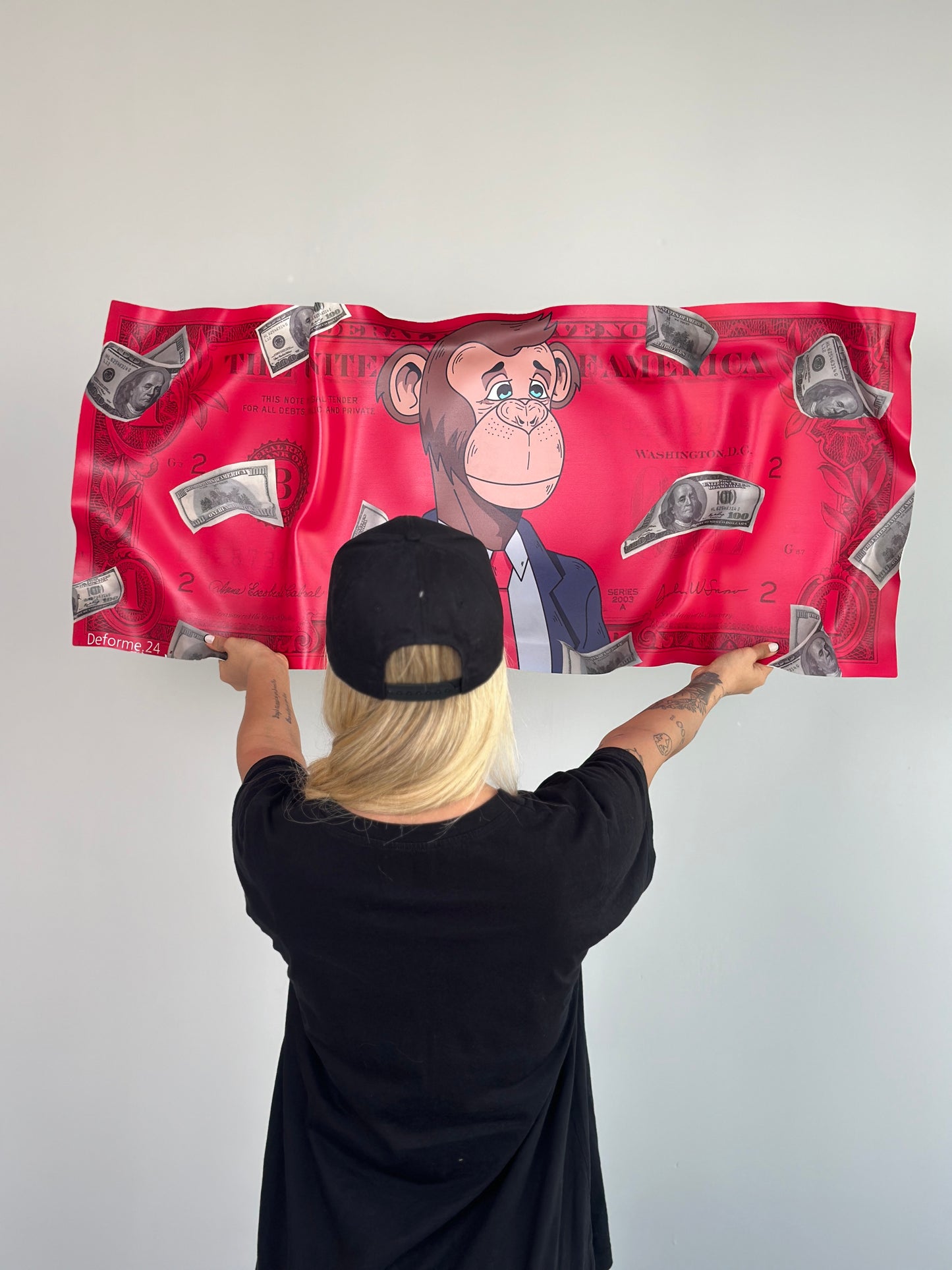 Red NFT Deformation Board