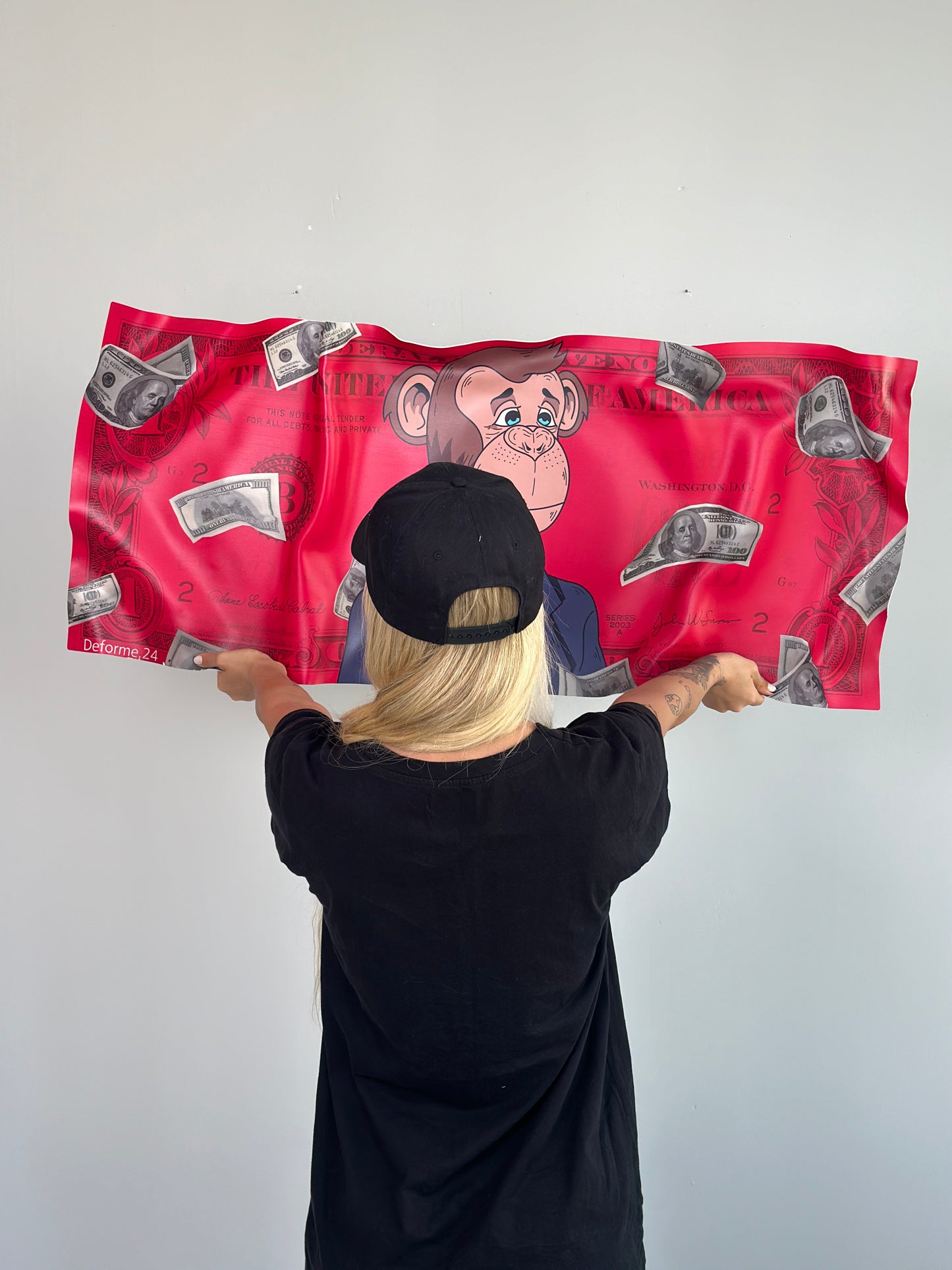 Red NFT Deformation Board