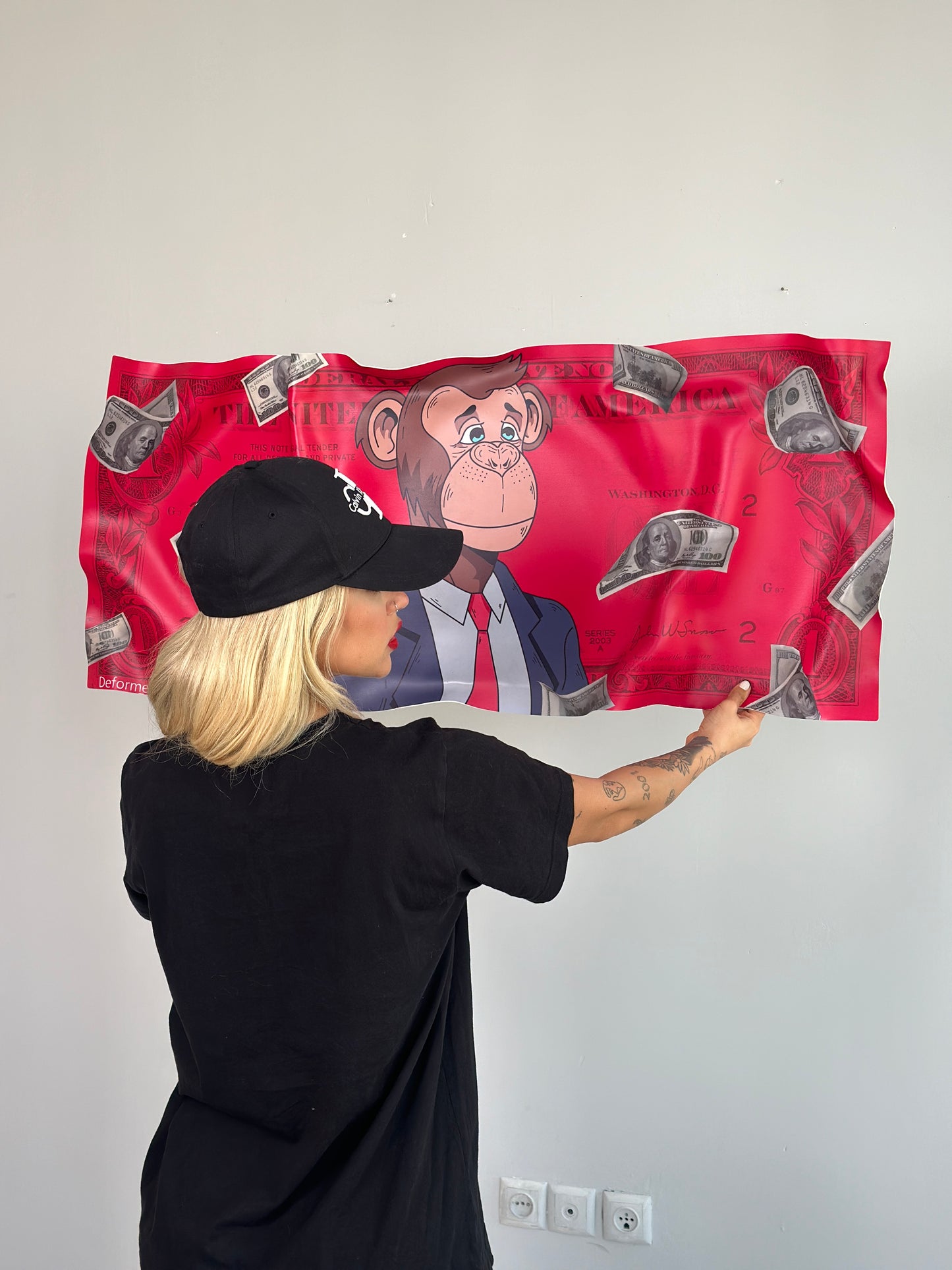 Red NFT Deformation Board