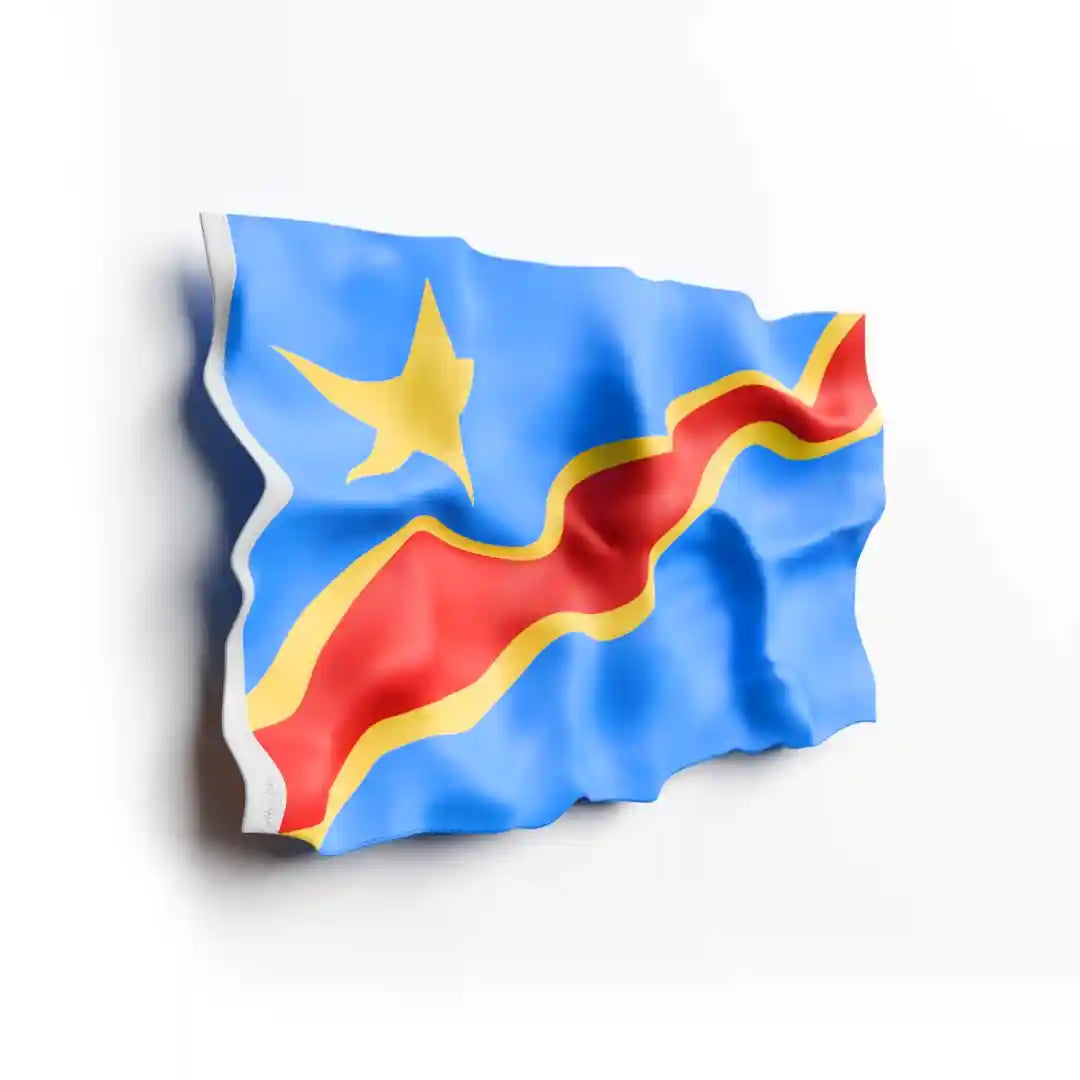 Congo Kinshasa flag