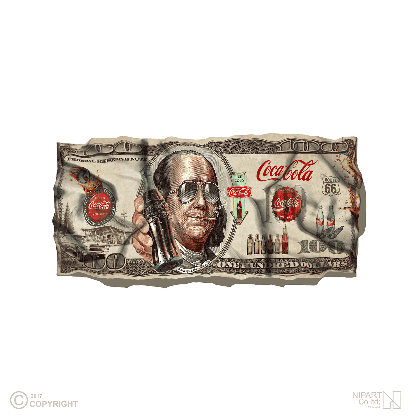 Coca-Cola dollar bill
