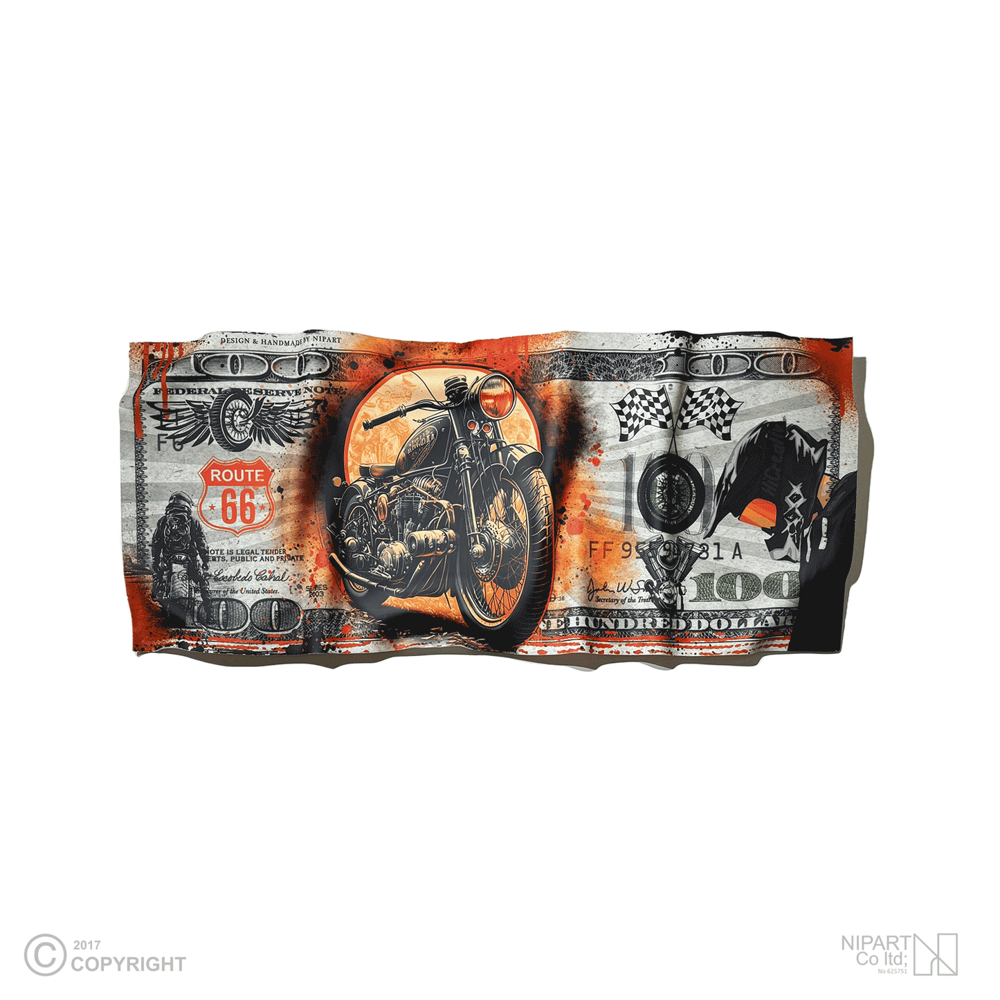 Classic Machine Deformed Dollar Bill