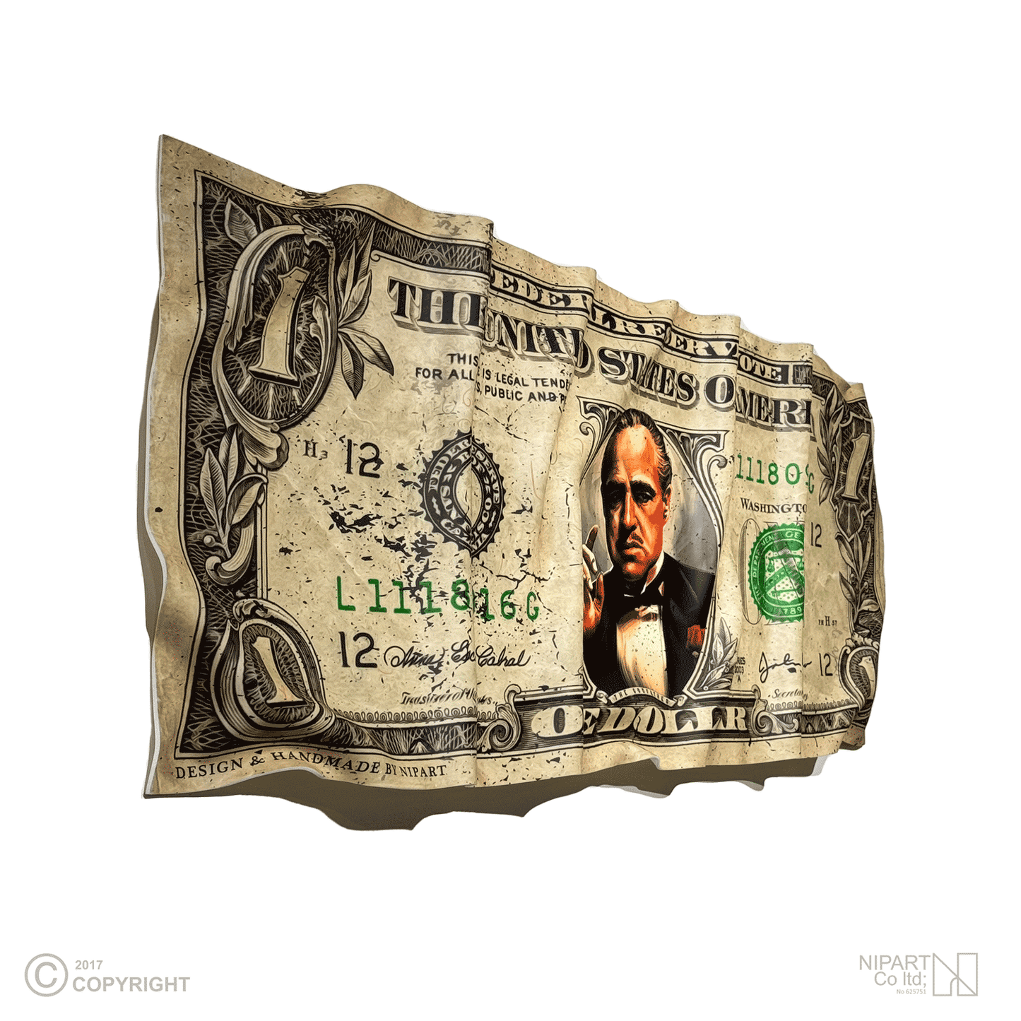 Godfather dollar bill