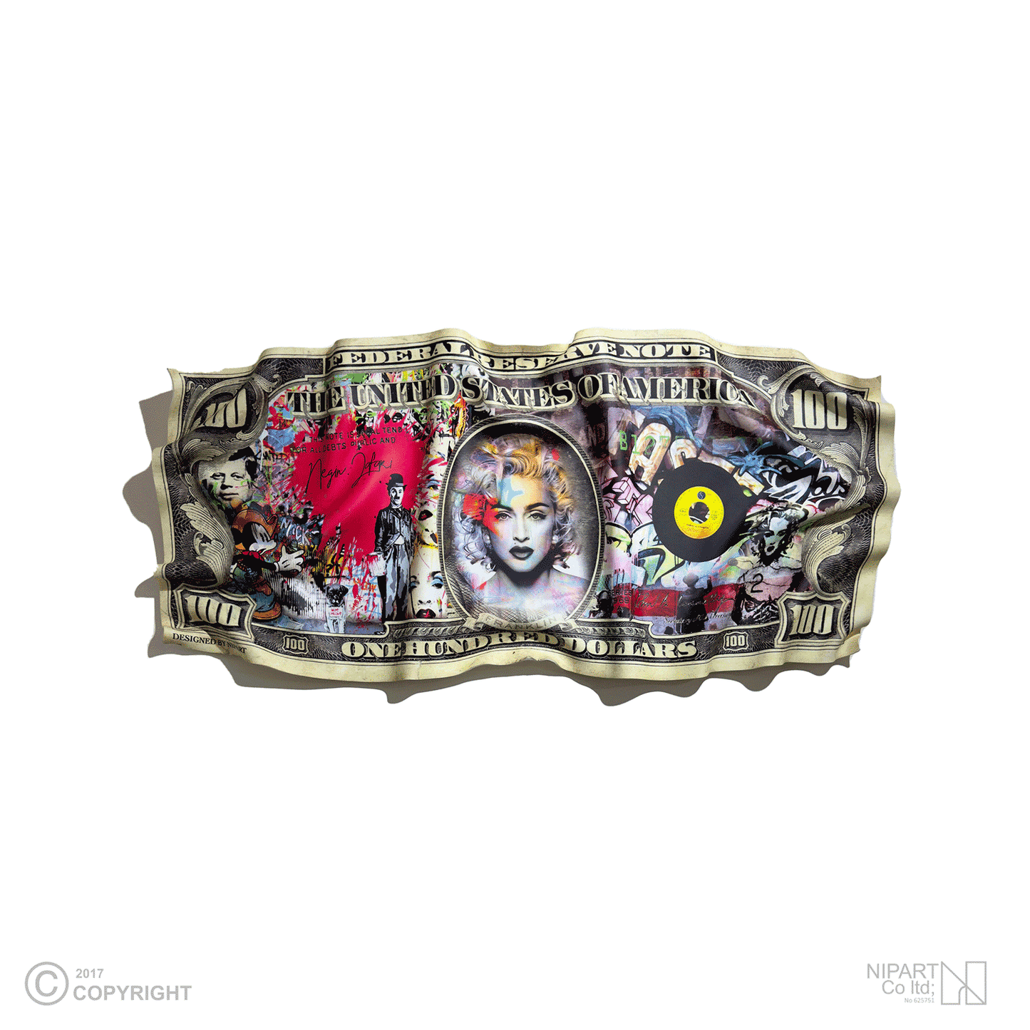 Madonna Pop Art Deformed