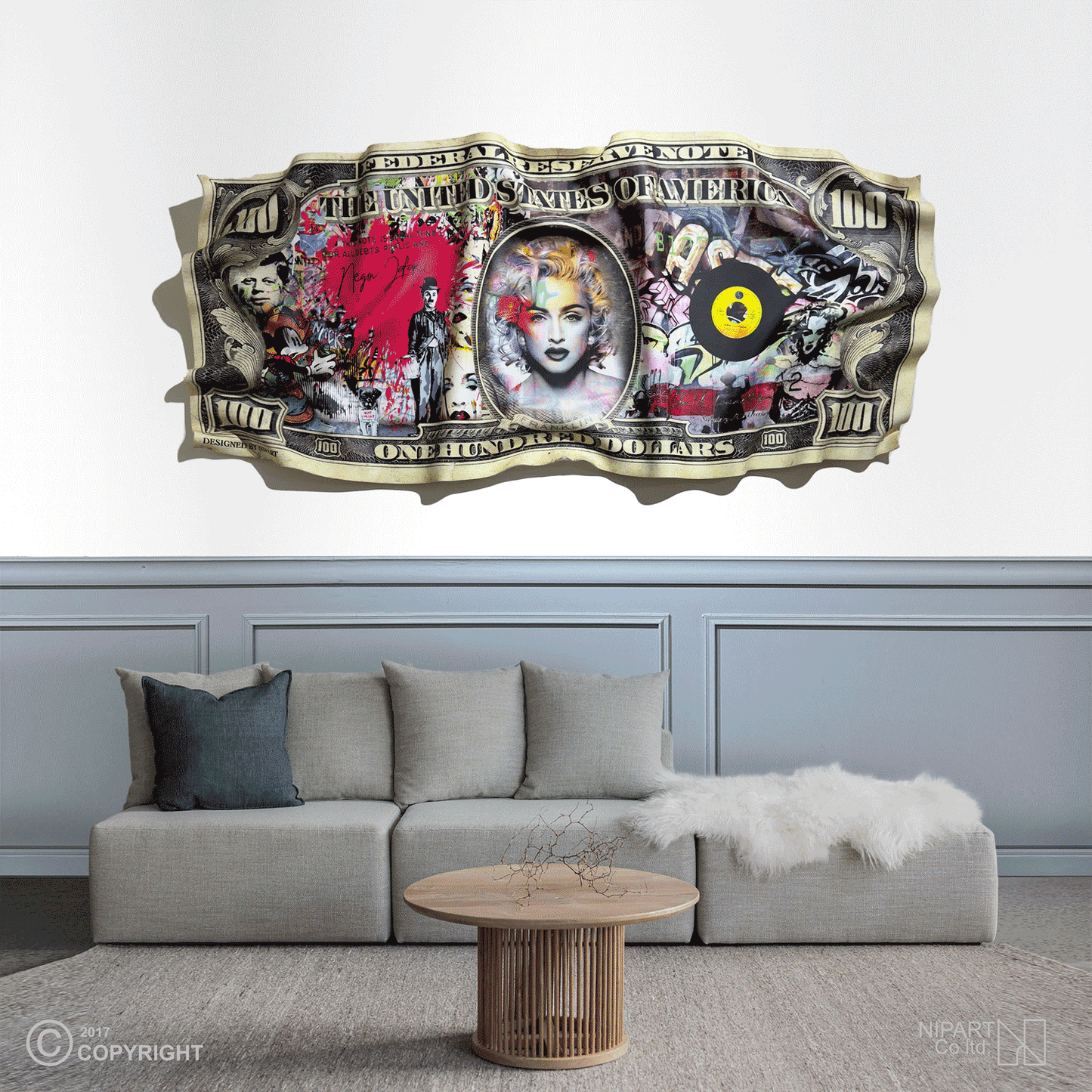 Madonna Pop Art Deformed