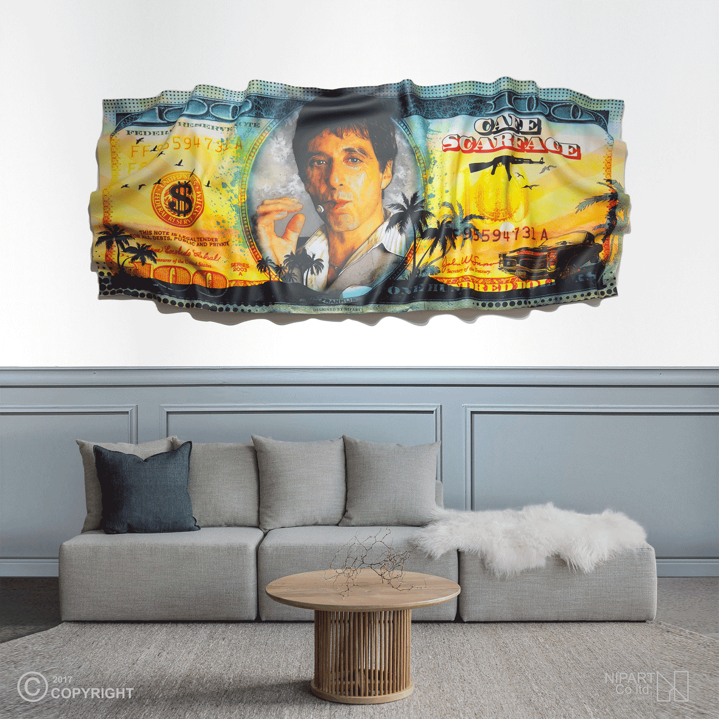 Scarface dollar bill