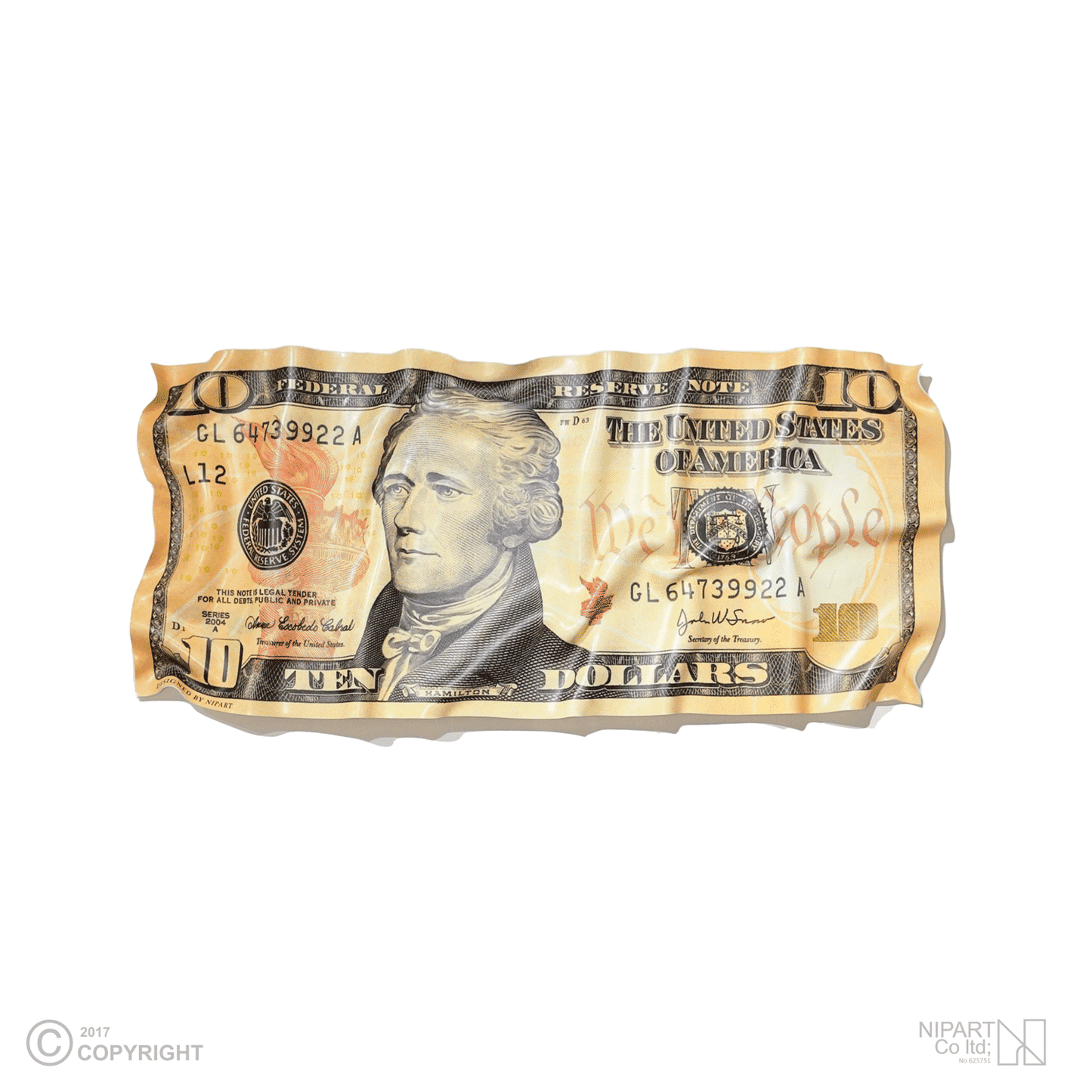 New original $10 bill