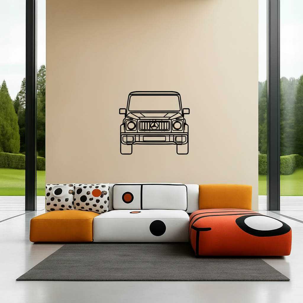 Mercedes-Benz G-Wagon Front  View