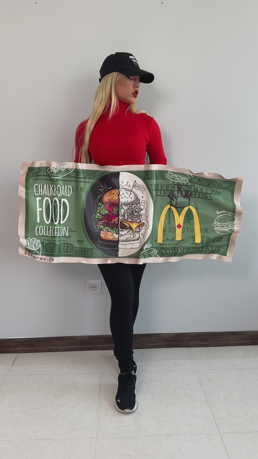 Fast food display board