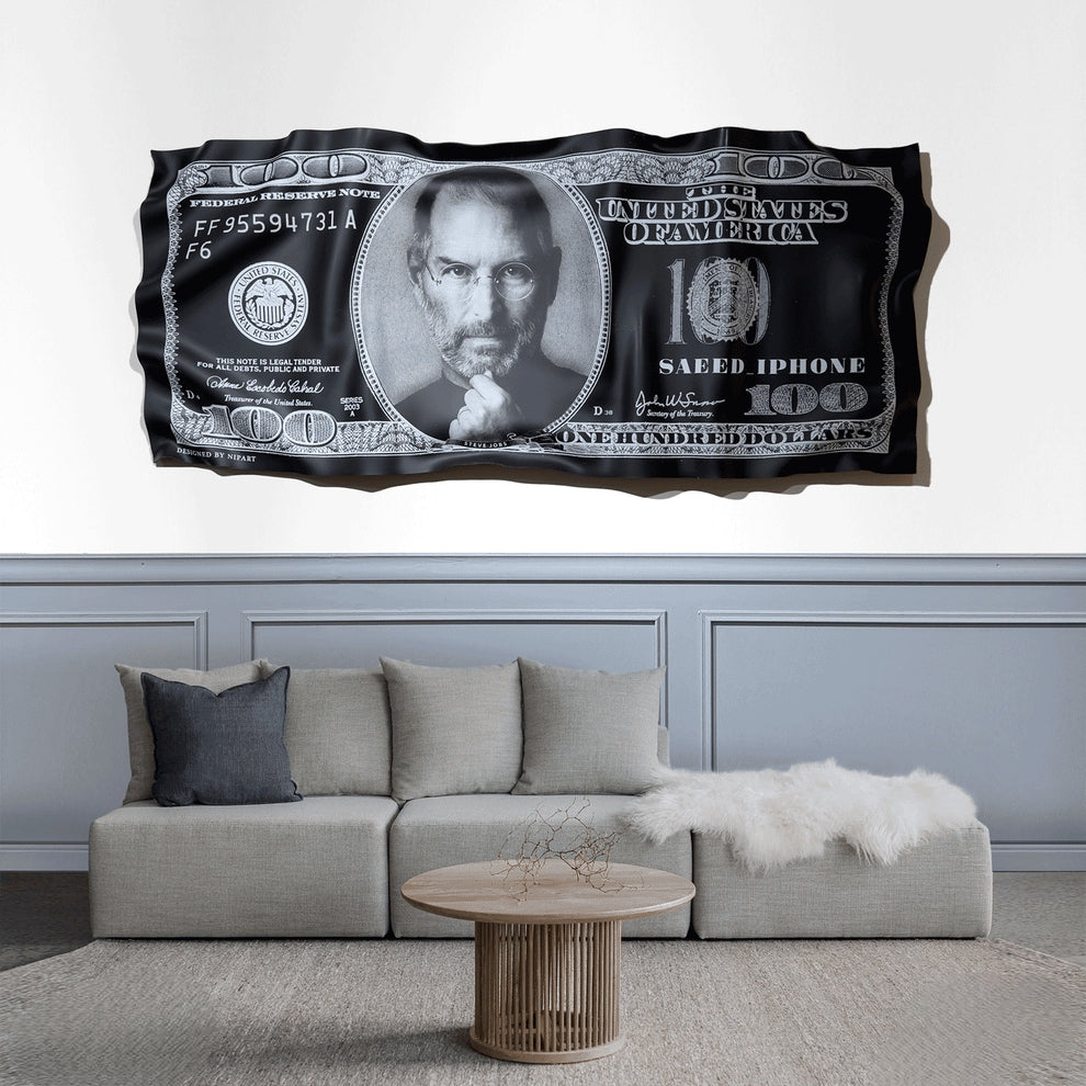 Steve Jobs's Black Dollar Bill