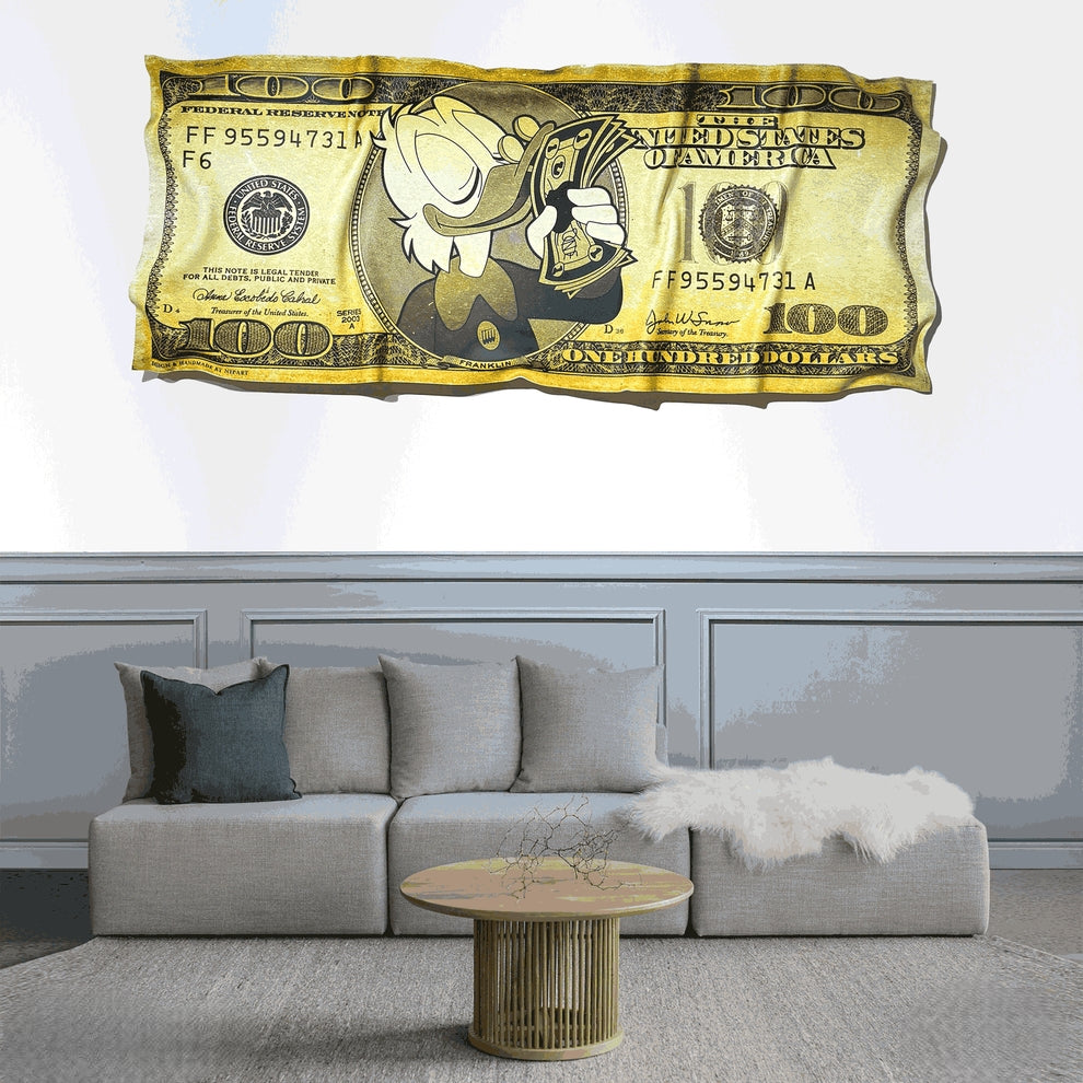 Donald Duck dollar bill