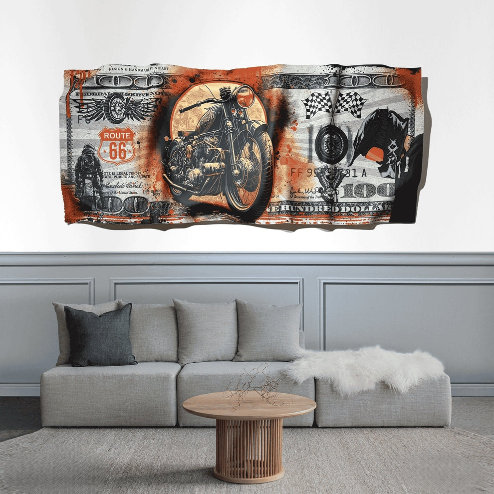 Classic Machine Deformed Dollar Bill