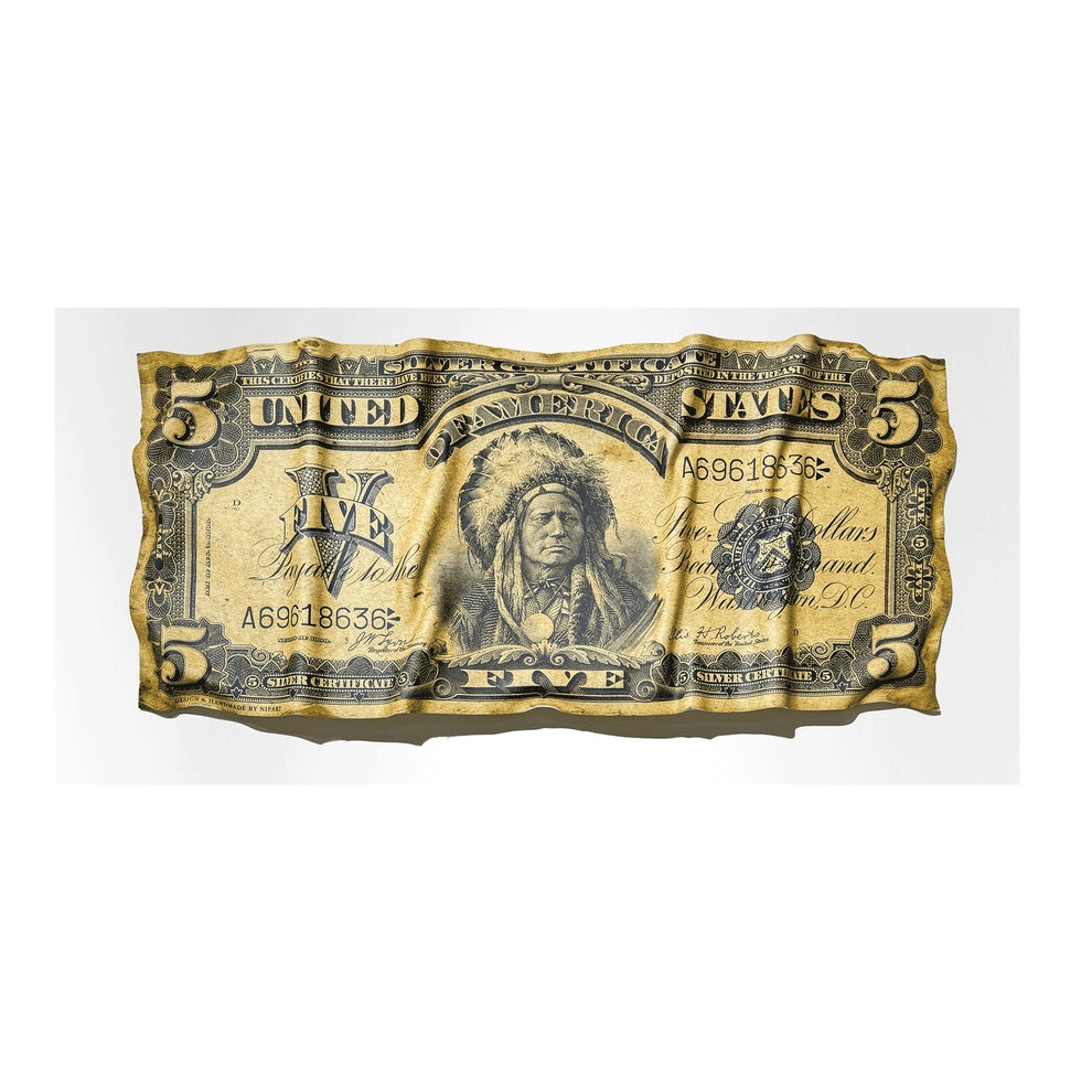 Original Indian $5 bill