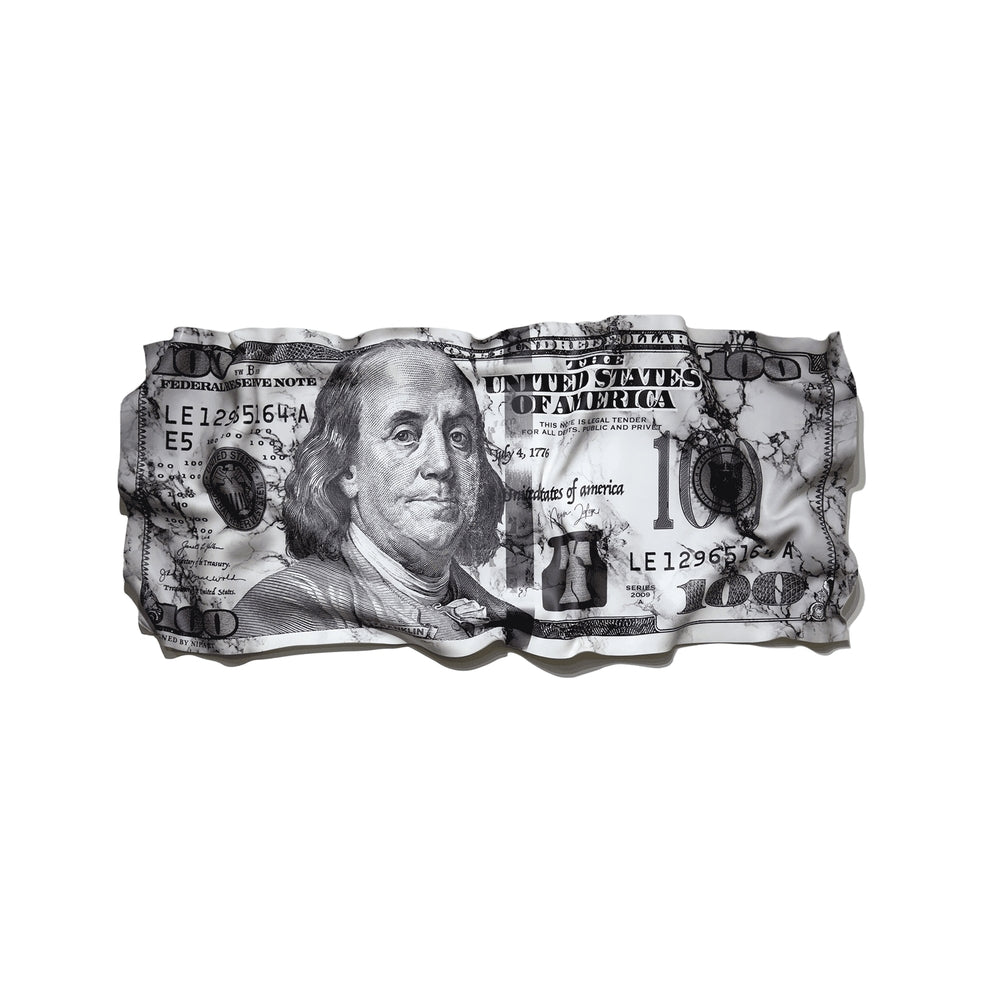Marbled $100 Deformed Banknote