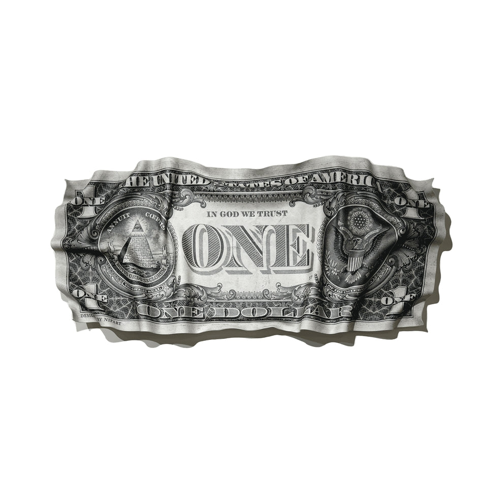 Original back of $1 bill