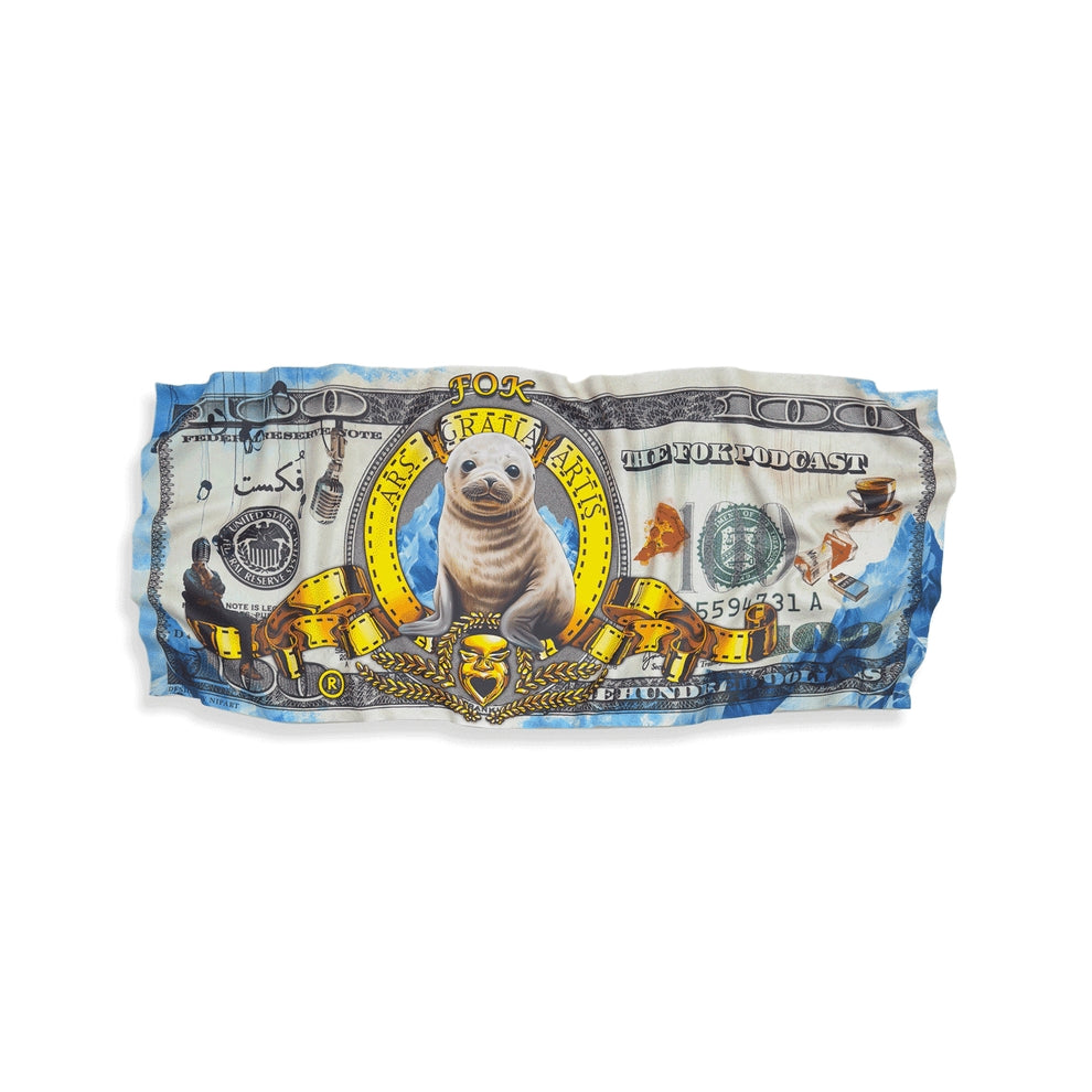 Deformed dollar banknotes faxed